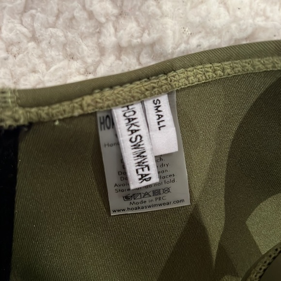 HOAKA SWIMWEAR khaki set - Picture 4 of 7